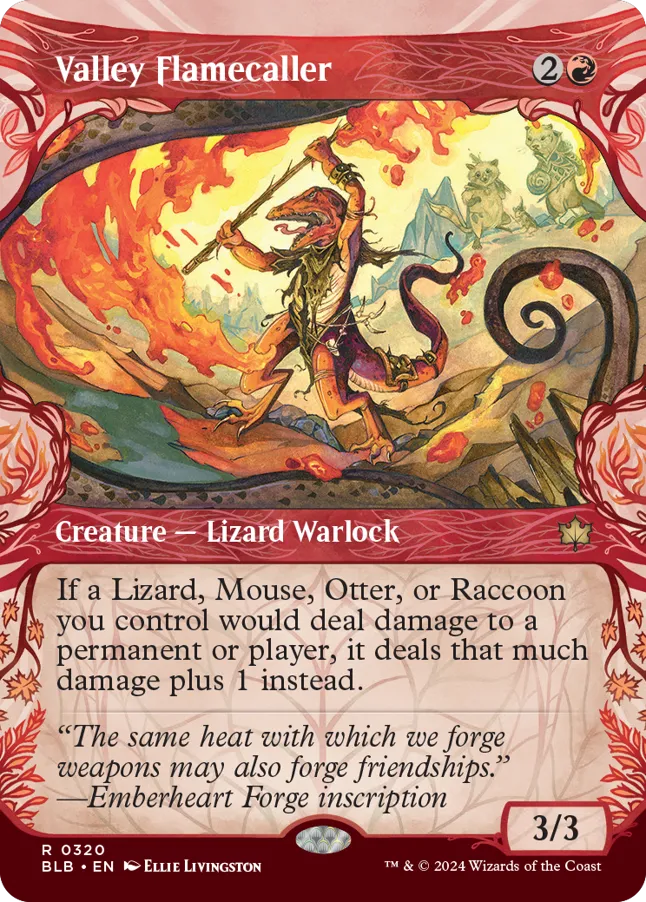 Valley Flamecaller (Showcase)(Foil)