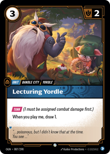 Lecturing Yordle (Foil)