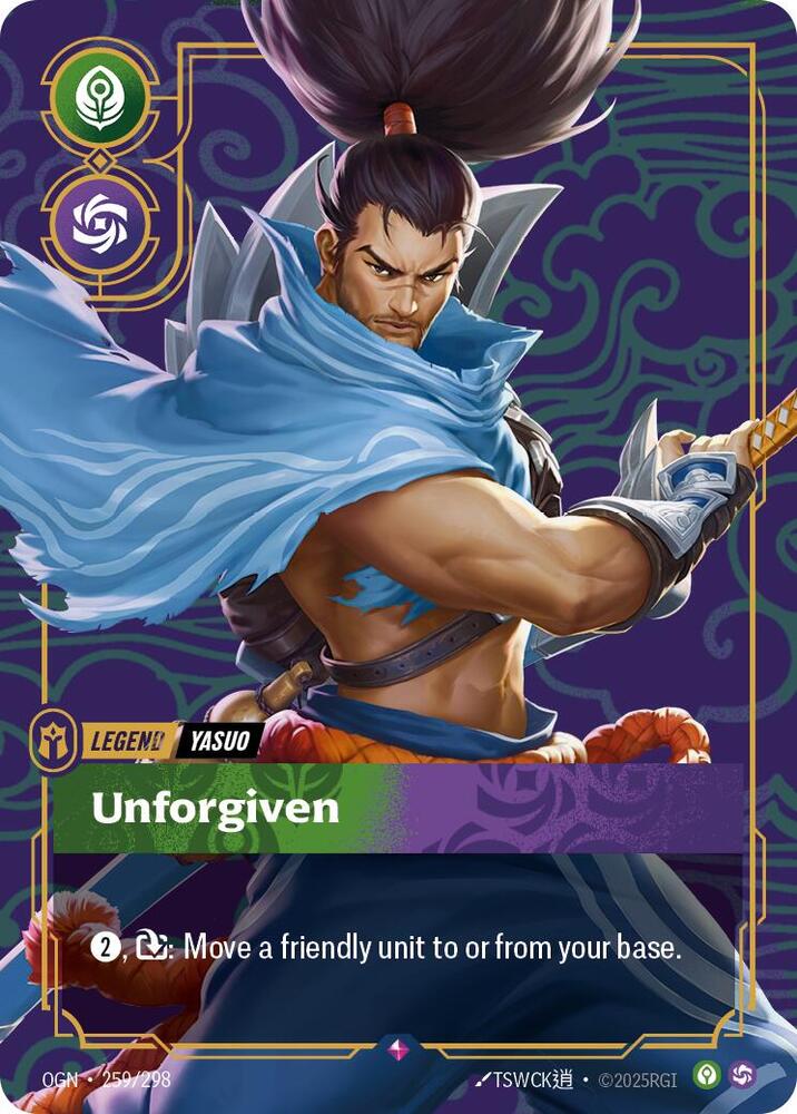 Yasuo, Unforgiven