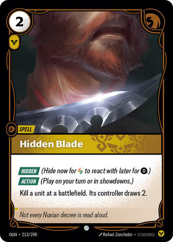 Hidden Blade (Foil)
