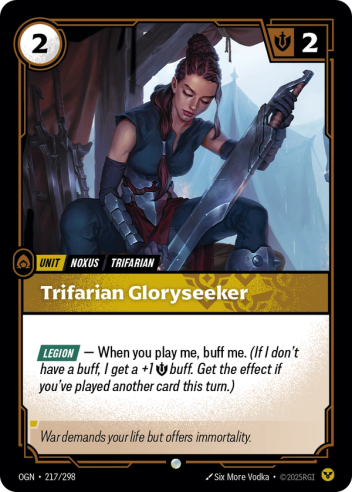 Trifarian Gloryseeker (Foil)
