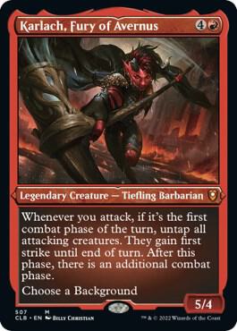 Karlach, Fury of Avernus (Etched)