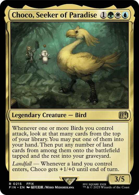 Choco, Seeker of Paradise