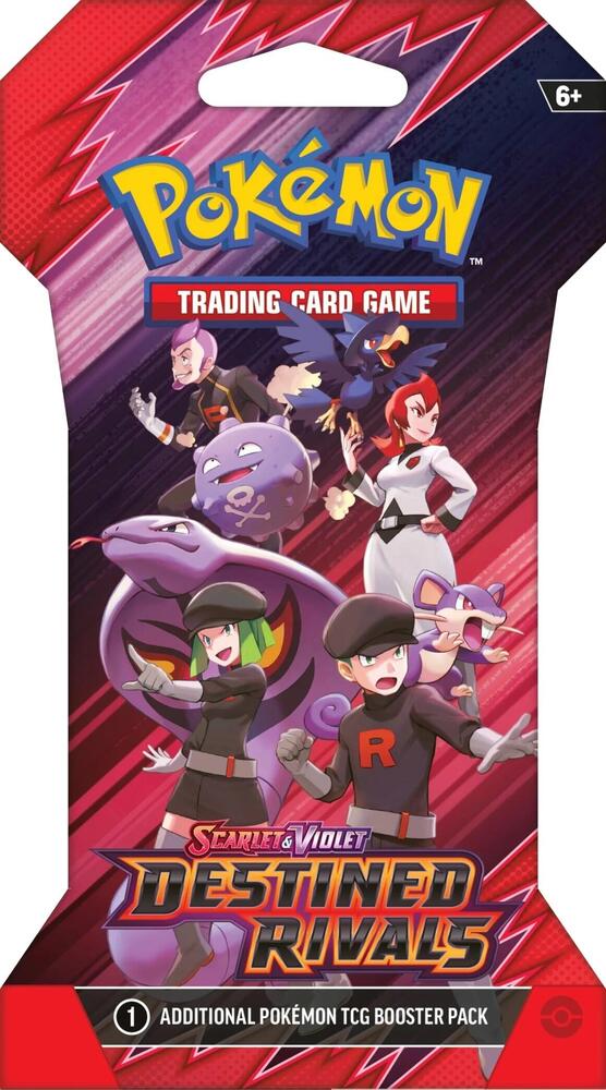 Pokémon - Scarlet and Violet - Destined Rivals - Booster Pack Sleeved