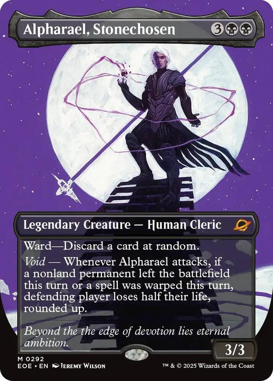 Alpharael, Stonechosen (Borderless)(Foil)