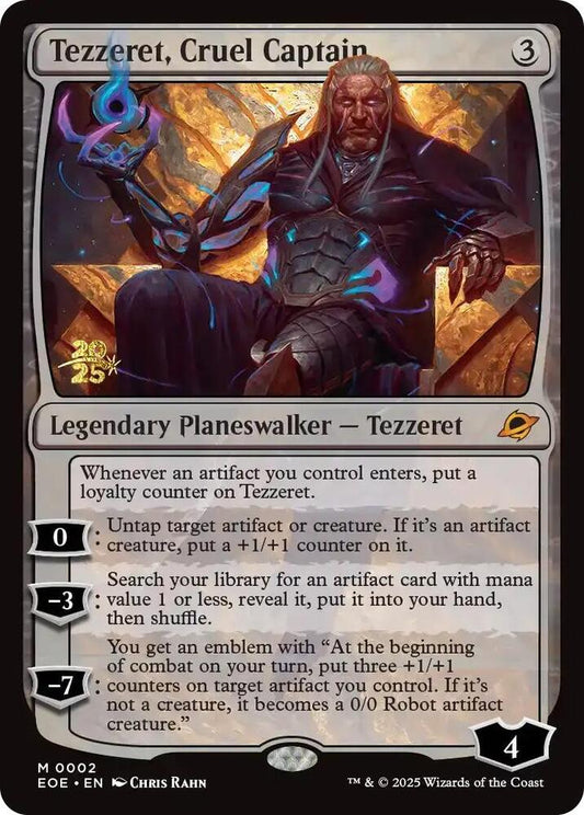 Tezzeret, Cruel Captain (Promo)