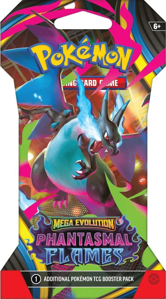Pokémon - Mega Evolution - Phantasmal Flames - Booster Pack Sleeved