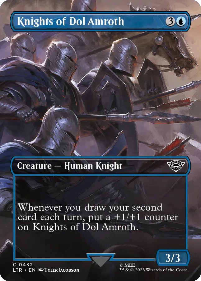 Knights of Dol Amroth (Borderless)(Foil)
