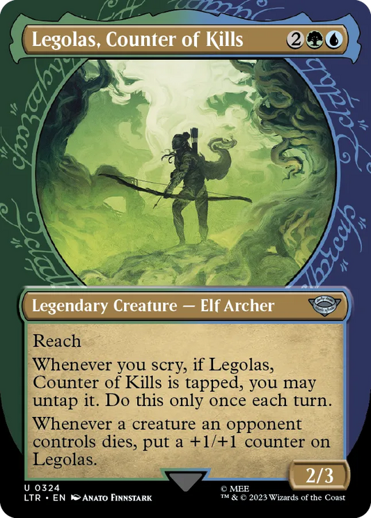 Legolas, Counter of Kills (Showcase)(Foil)