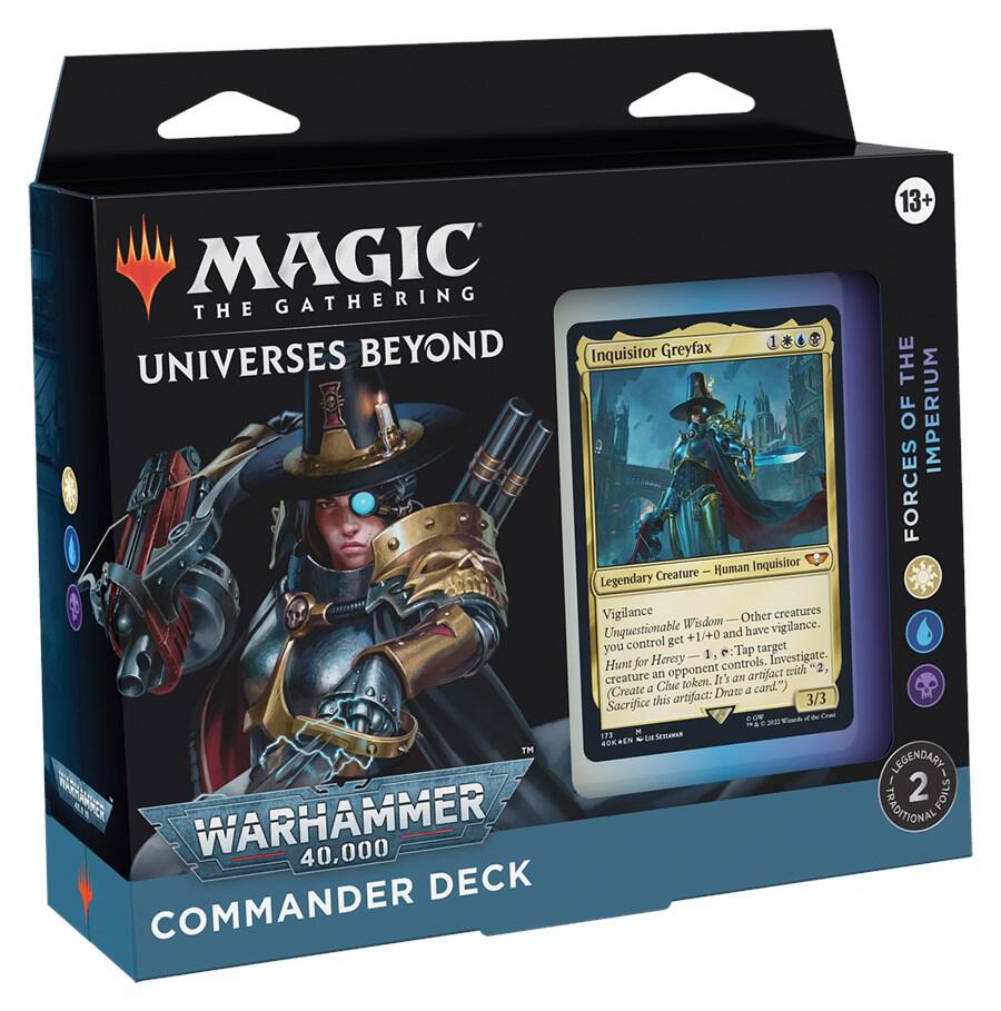 MTG - Universes Beyond: Warhammer 40k - Forces of Imperium - Commander Deck