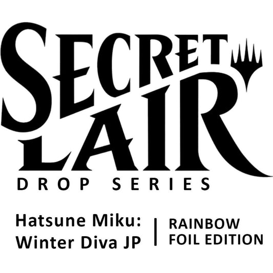 MTG - Secret Lair - Hatsune Miku: Winter Diva Rainbow Foil (JP)